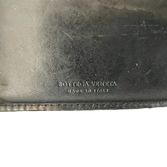 Bottega Veneta bifold leather wallet. - Black - Picture 4 of 7